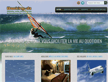 Tablet Screenshot of booking-dz.com